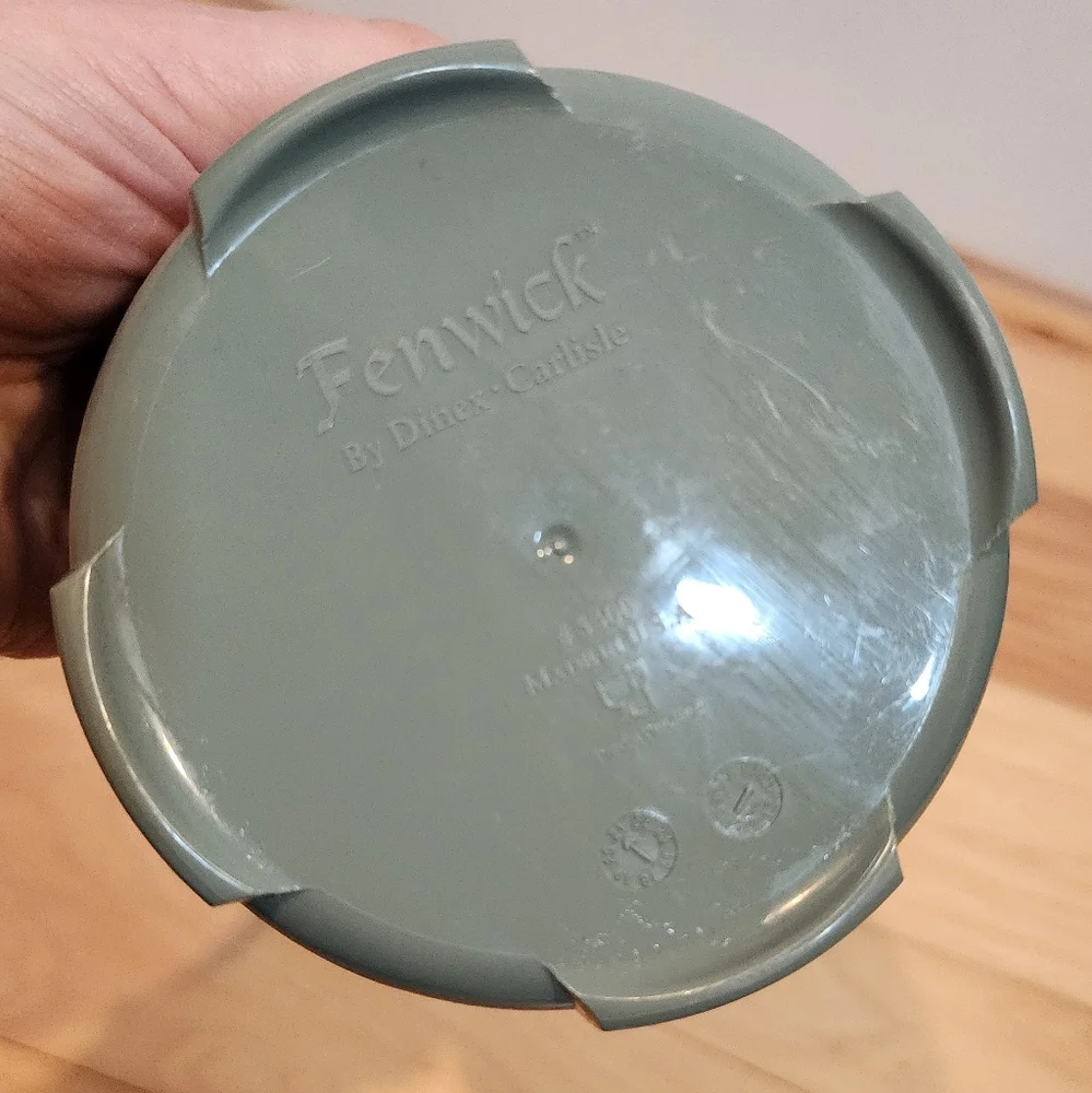 Fenwick by Dinex Carlisle 4 piece green plastic bowl set